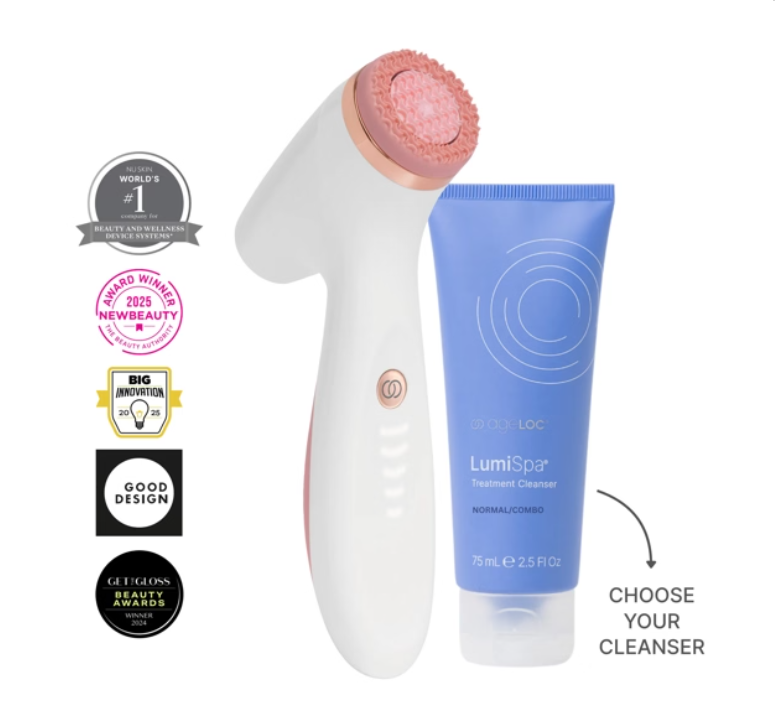 ageLOC ルミスパ iO セット ageLOC Rose Gold LumiSpa® iO with Free Cleanser – Vuvatech