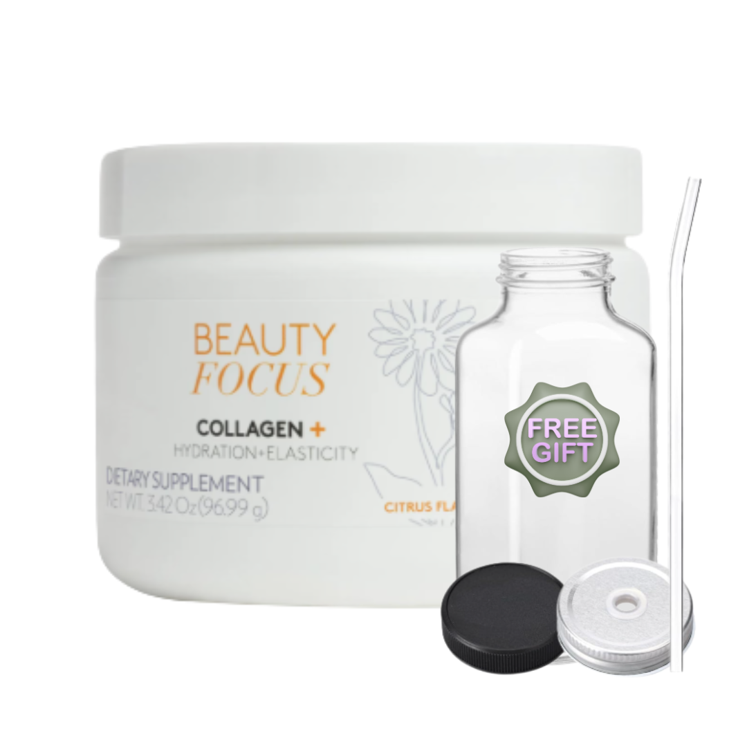 Beauty Focus® Powder Mix-In Collagen+ Citrus by Nu Skin - includes