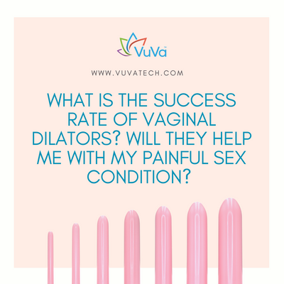 ¿Cuál es la tasa de éxito de los dilatadores vaginales? ¿Me ayudarán con mi dolorosa condición sexual?
