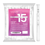 Disposable Vaginal Cream Applicators for Premarin, Estace & many others (15ct) 15 Vaginal Applicators Seroflora