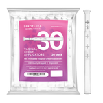 Disposable Vaginal Cream Applicators for Premarin, Estrace & many others (30ct) 30 Vaginal Applicators Seroflora