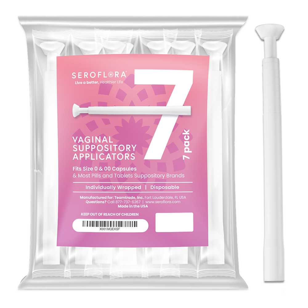 Vaginal Suppository Applicators (7ct) 7 Vaginal Applicators Seroflora