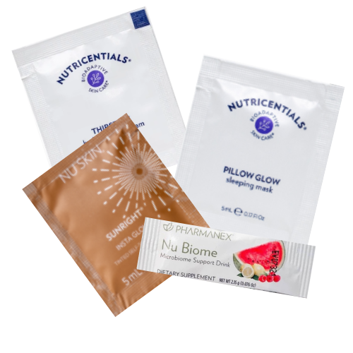 FREE Sunright Tanner, Thirst Fix, Pillow Glow & Nu Biome Samples ($10 Value)