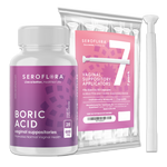 Boric Acid Vaginal Suppositories with Applicators (30/7ct) Vaginal Suppositories and Applicators Seroflora