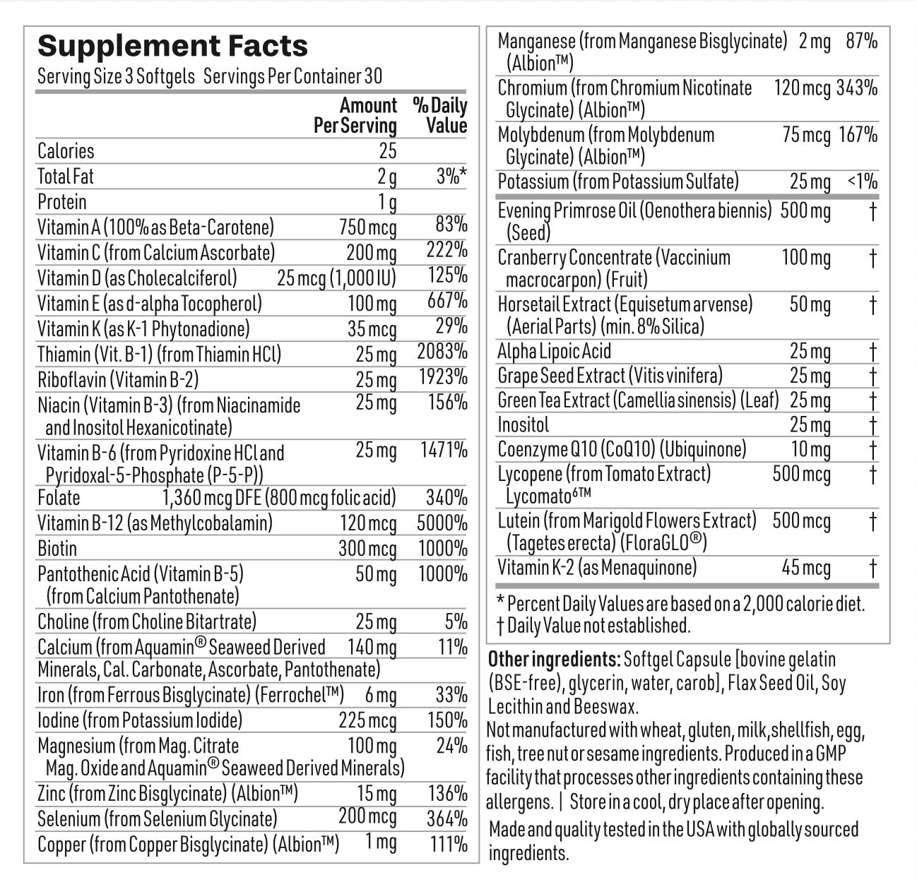 Multivitamínico