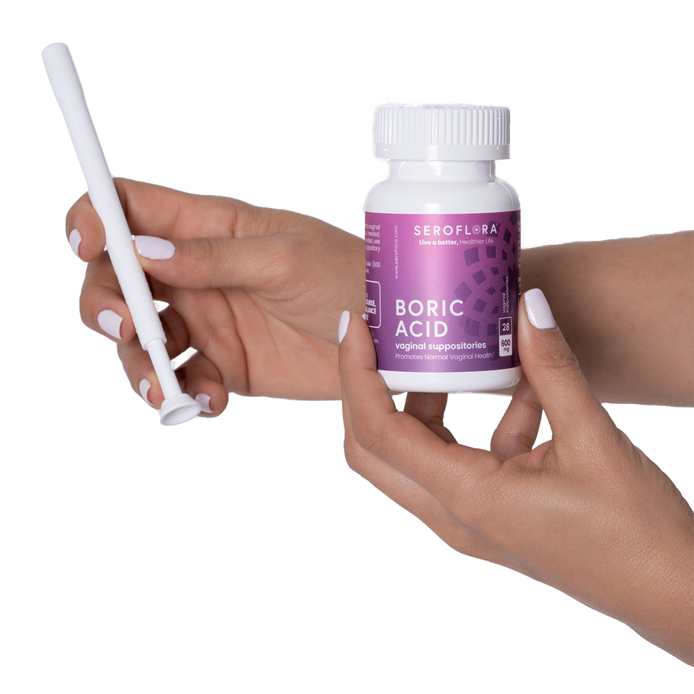 Boric Acid Vaginal Suppositories with Applicators (30/7ct) Vaginal Suppositories and Applicators Seroflora