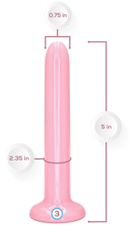 Size 3 & 4 Neodymium Magnetic Vaginal Dilator Combo Set  Vuvatech   