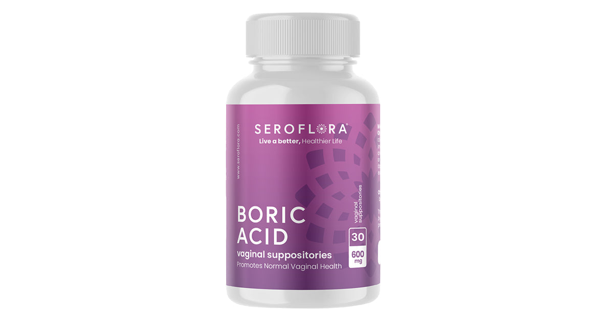 Boric Acid Vaginal Suppositories with Applicators (30/7ct) Vaginal Suppositories and Applicators Seroflora