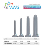 Small Unisex Smooth Rectal Set - Set of Four  Vuvatech   