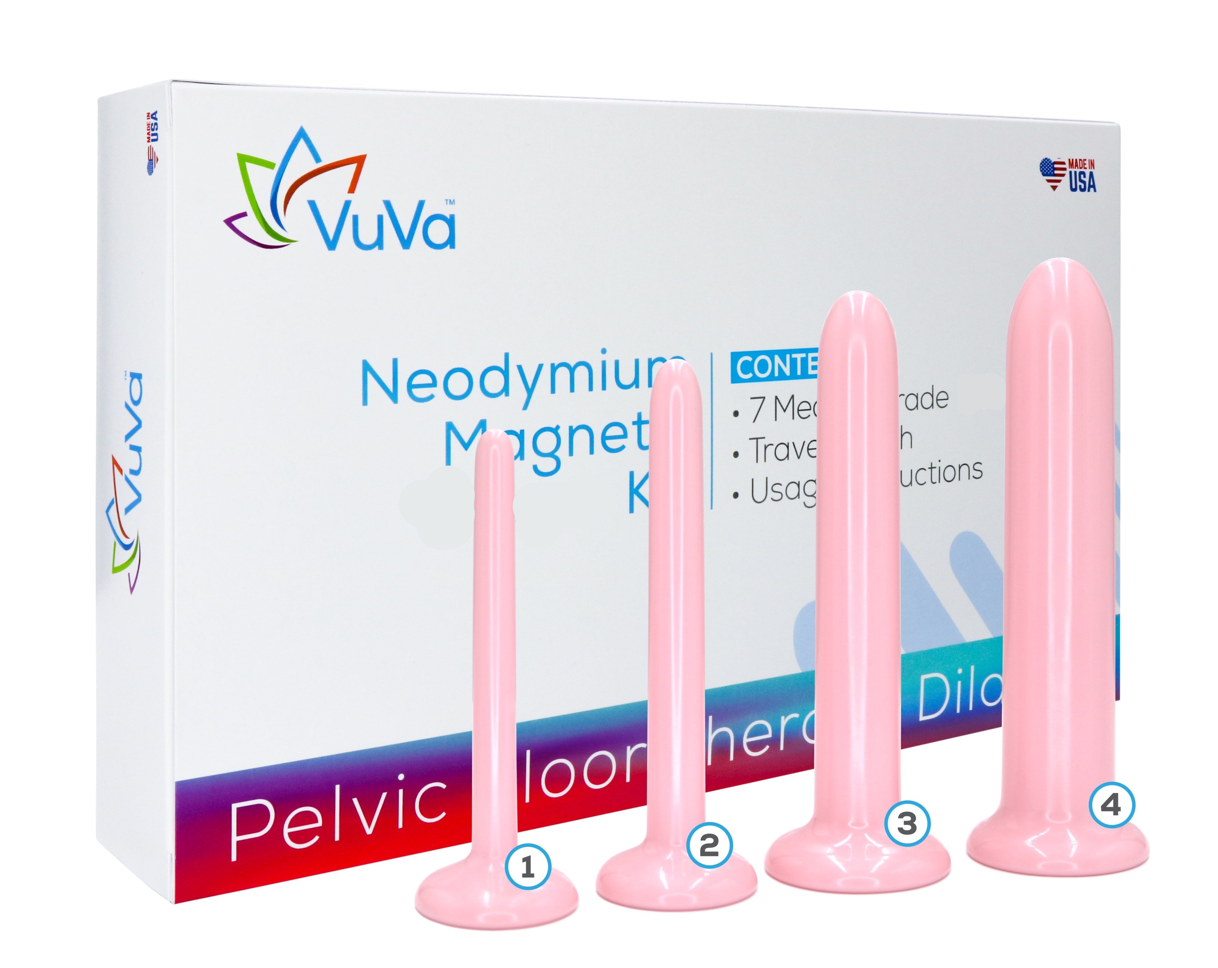 Dilatador vaginal suave, juego de 4 | Vuvatech Dilatador vaginal suave, juego de 4 | Vuvatech