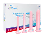VuVa Neodymium Magnetic Vaginal Dilator Set - Sizes 1,2,3,4 Includes Travel Pouch Vuvatech   
