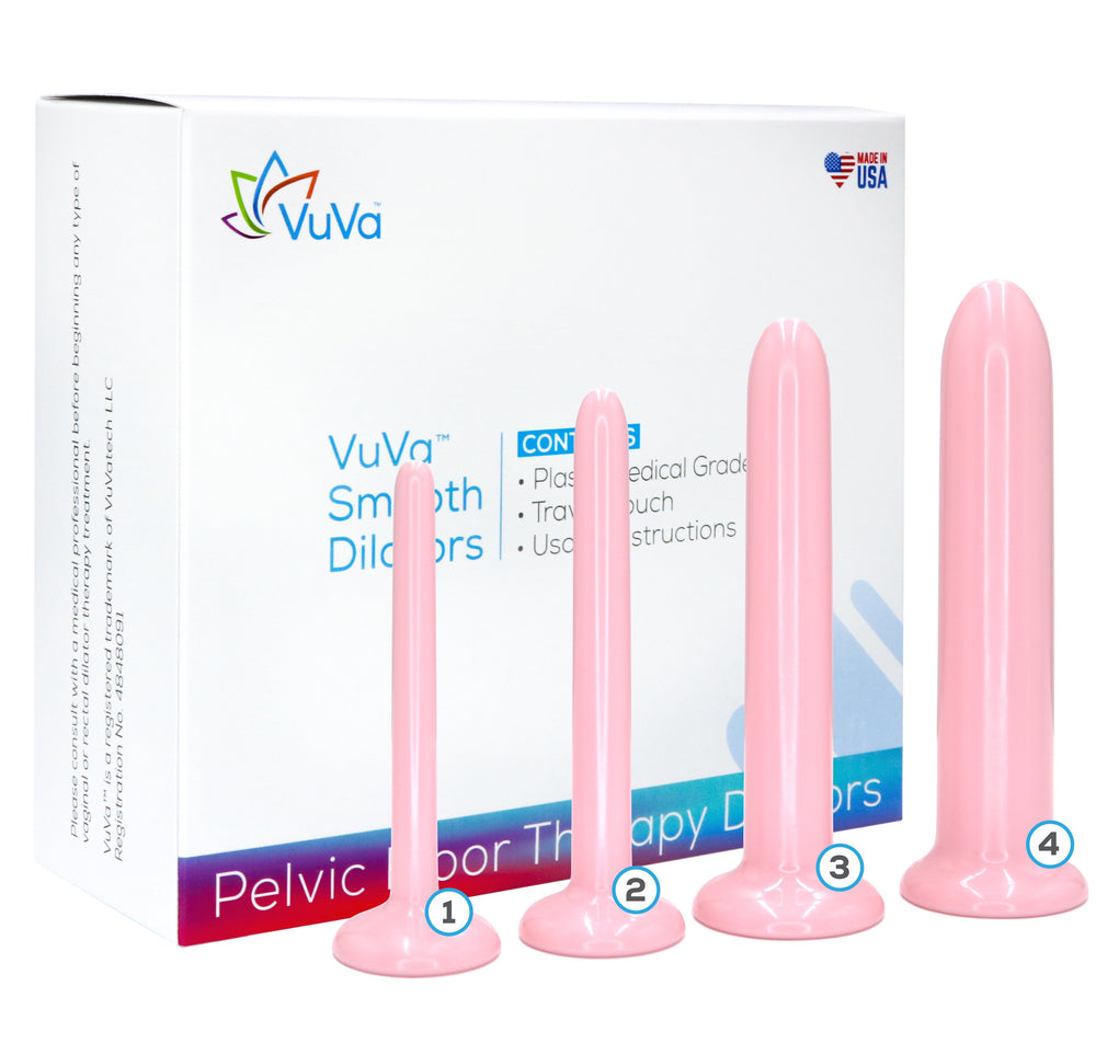 Set de dilatador vaginal liso VuVa pequeño 