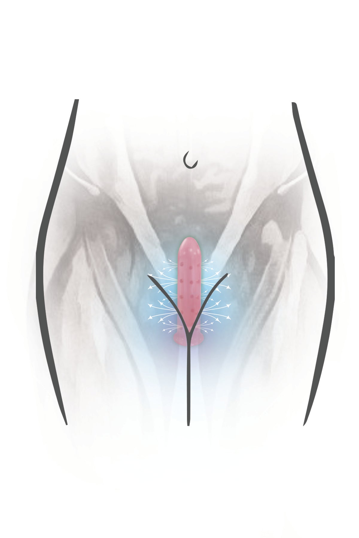 VuVa Neodymium Magnetic Vaginal Dilator Set - Sizes 1,2,3,4 Includes Travel Pouch Vuvatech   