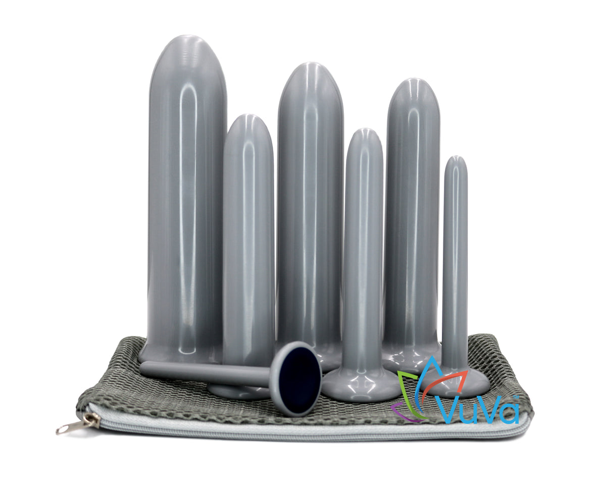 Unisex Smooth Rectal Set - Set of Seven  Vuvatech Rectal Dilators and Anal Dilators  Anal Expanders
