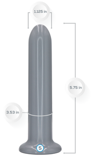 Unisex Size 5 Neodymium Magnetic  Vuvatech  Rectal Dilators and Anal Dilators  Anal Expander
