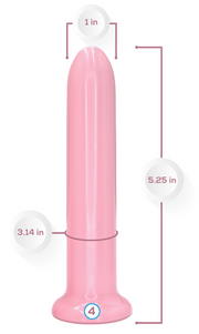 Size 4 Neodymium Magnetic Vaginal Dilators Vuvatech   