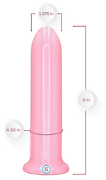 Dilatador vaginal magnético de neodimio tamaño 6