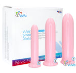 Large Smooth Vaginal Dilator sizes 5-7 (3-Pack Non-Magnetic)